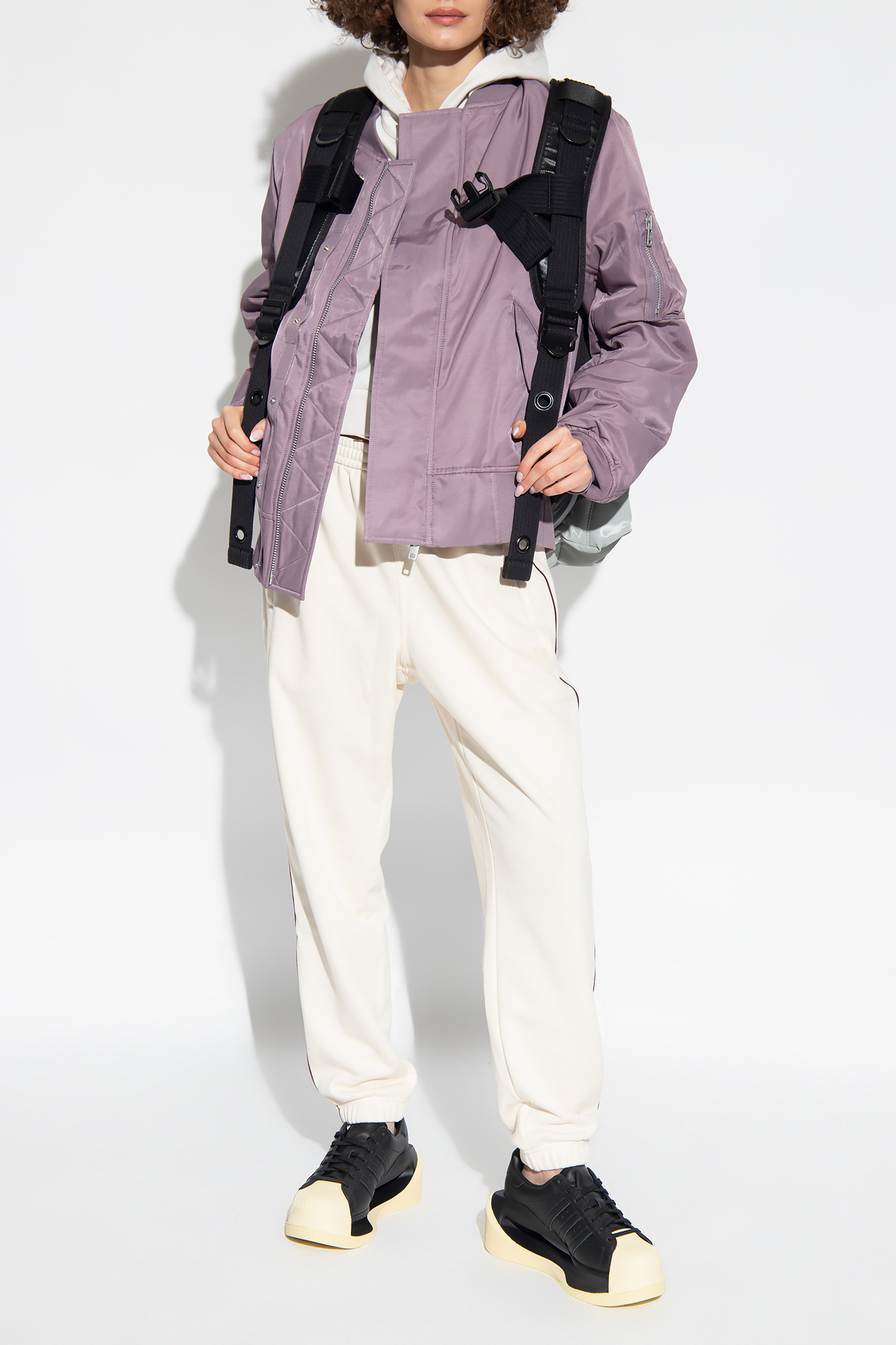 Purple Bomber jacket Y-3 Yohji Yamamoto - Vitkac Canada